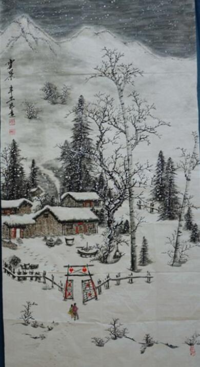 何宏远国画作品